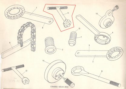 Bultaco gear tester tools - Image 2
