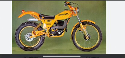 OSSA TR-80 Orange Lever Covers - Image 2