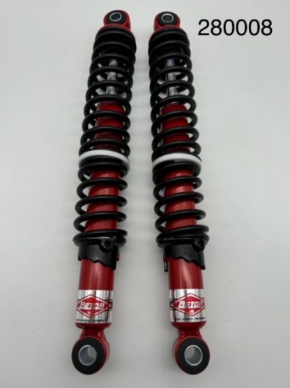 Betor shock absorber, red body; black spring