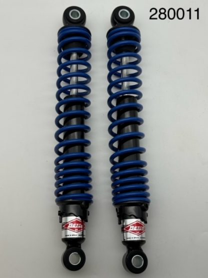 Betor shock absorber, black body, blue spring.