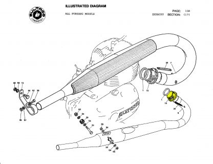 Bultaco Pursang MK-2; MK-3 exhaust nut to cylinder - Image 2