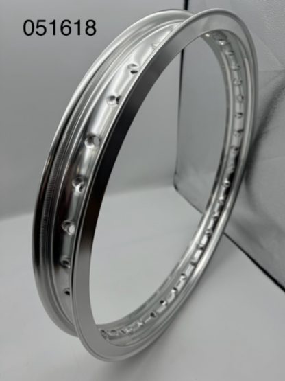 Aluminum rim with 18x1.6 rib (36 holes)