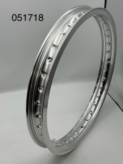 Aluminum rim with 18 x 1.6(36 holes) rib for offset wheels.