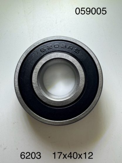 Closed bearing 6203.2RS; 17x40x12mm for Bultaco; Montesa; Ossa; Puch...
