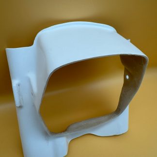 Carcasa foco Bultaco Sherpa (blanca) modelo 199-B / Bultaco Sherpa 199-B head light cover.