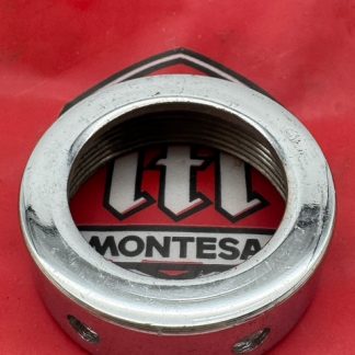 Tuerca escape cromada Montesa 49cc,Cota-25,Cota-49,Scorpion 50,Rapita 50....