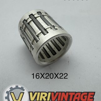 Rodamiento agujas (jaula)(cojinete pie de biela) piston Bultaco Frontera; Pursang; Sherpa; Alpina.... 16x20x22mm